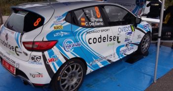 Surhayen Pernía lidera la copa Clio Ibérica después de los tres primeros tramos del Rally Princesa de Asturias.