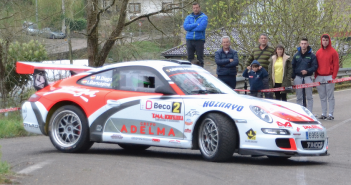 Marcos Diego e Iván Bartolomé se imponen con autoridad en la primera cita del certamen de rallyes en Guriezo