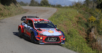 Dani Sordo y Carlos del Barrio son cuartos a la finalización de la primera etapa del Rally Tour de Córcega