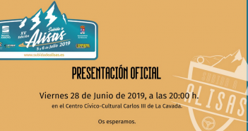 Hoy se presenta la Subida a Alisas en el Centro Cívico-Cultural Carlos III en La Cavada