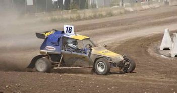 Buena actuación de los pilotos cántabros en el Rallycross de Miranda