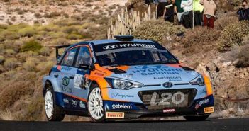 Surhayen Pernía y Alba Sánchez finalizan en la segunda plaza en el Rallye Isla de Tenerife