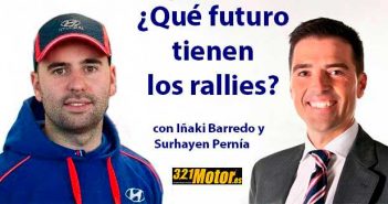 Interesante tertulia con Iñaki Barredo y Surhayen Pernía sobre el futuro de los rallies