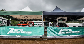 Objetivos cumplidos bajo las carpas de RaceSeven en el complicado Rallye Terra da Auga