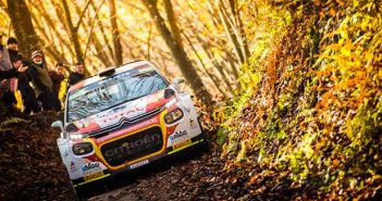 Doble podio para Efren Llarena y Sara Fernández en el Rally de Hungría del ERC