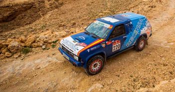 Francisco y Rafa Benavente consiguen llegar al ecuador del Dakar, firmando hoy una séptima plaza