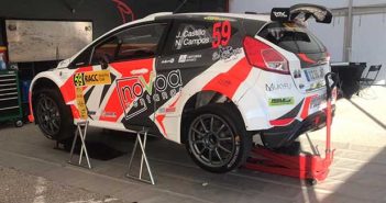 Juan Castillo soluciona los problemas del diferencial y mañana tomará la salida en el Rally Cataluña