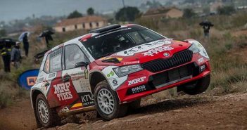 Importante victoria para Efren, Sara, MRF Tyres y RaceSevan en el Rally Tierras Altas de Lorca.