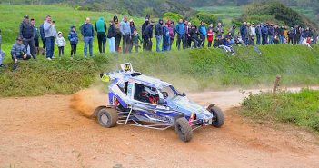 David Setien se impone con autoridad en el Rallysprint de tierra de Santillana del Mar