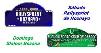 El Rallysprint de Hoznayo y el Slalom de Bezana, centran la atención de los aficionados cántabros este fin de semana