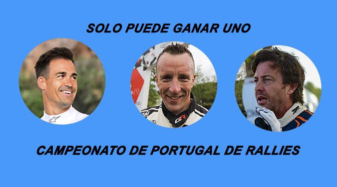 Dani Sordo pone en marcha hoy la calculadora para llevarse el titulo portugués de rallies.